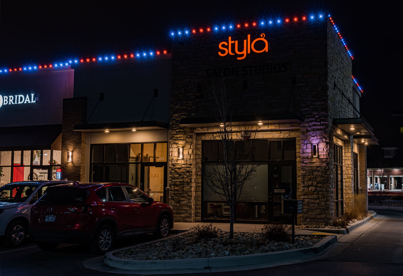 Professional commercial Christmas lights